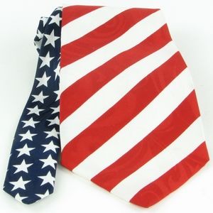 Phineas Creed USA Tie Flag Star Spangled Necktie